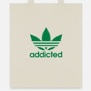 Addicted tote bag
